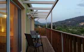 Appartement Plus: Balkon mit Meerblick